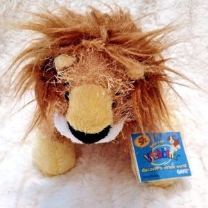 Ganz Webkinz Lion HM006 Plush Stuffed Animal Toy Collectible WITH CODE 9"